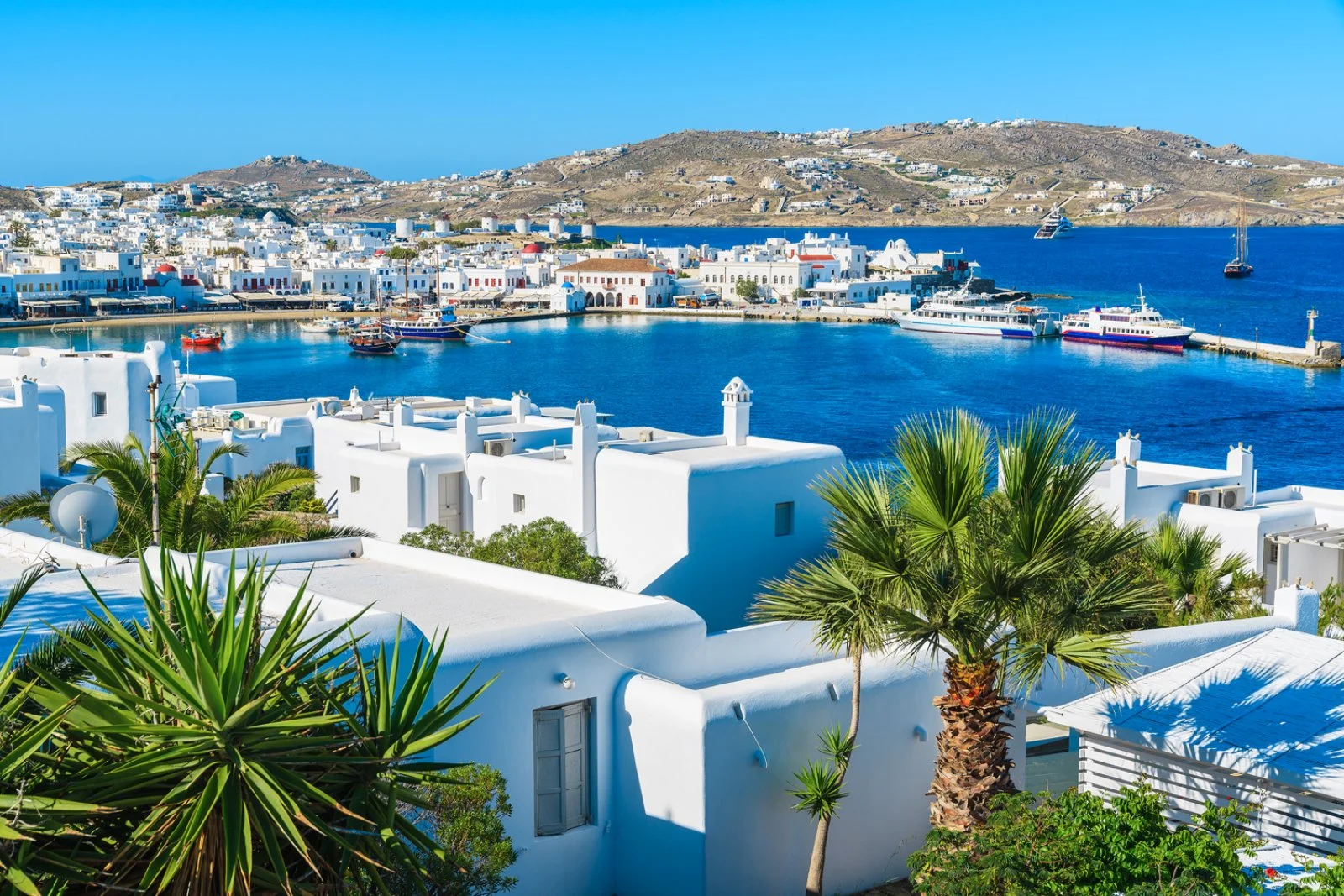 Aegean Hotel - Vista Di Mykonos Città