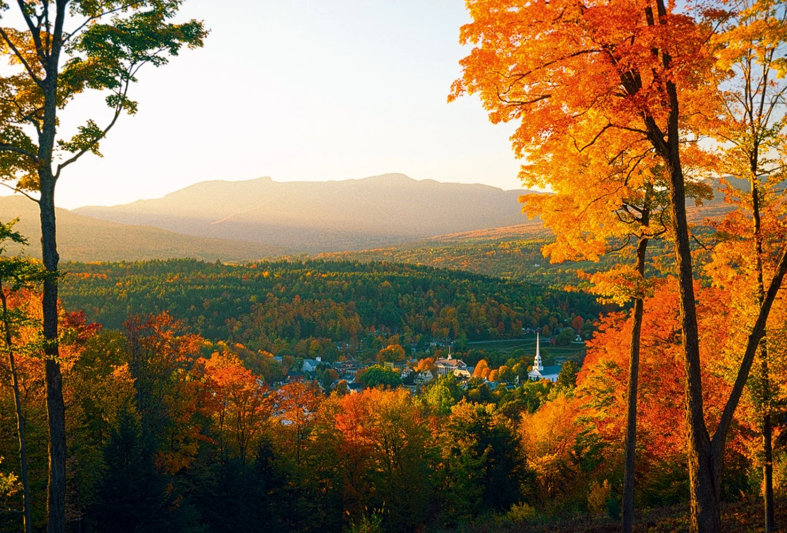 Stowe - Moss Glen Falls - Green Mountains - Stowe