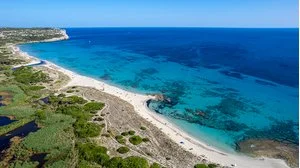 La spiaggia di Son Bou