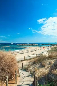 La spiaggia di Es Pujols
