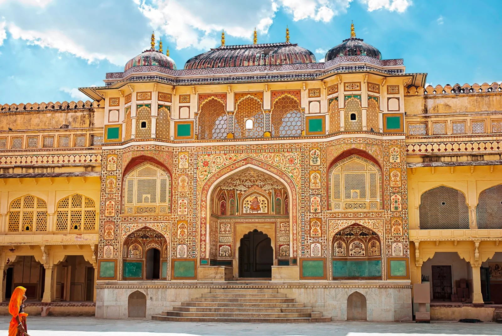 Ferrovia Indiana - Jaipur, Amber Fort