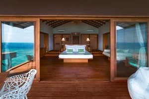 Over water bungalow