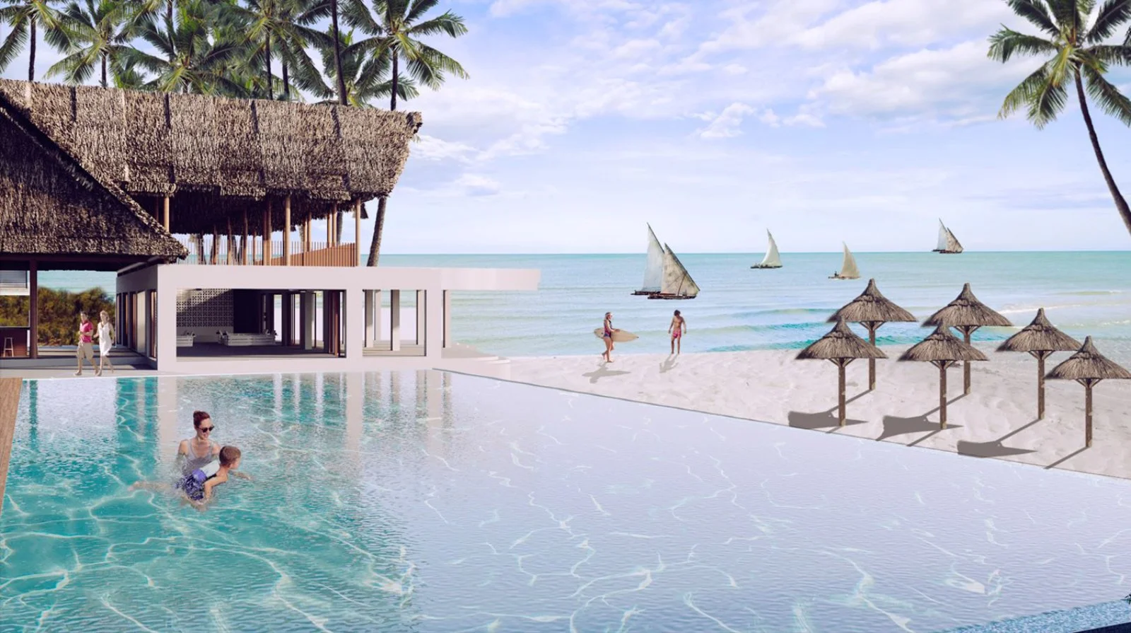 Seaclub Style Sandies Nungwi Beach 