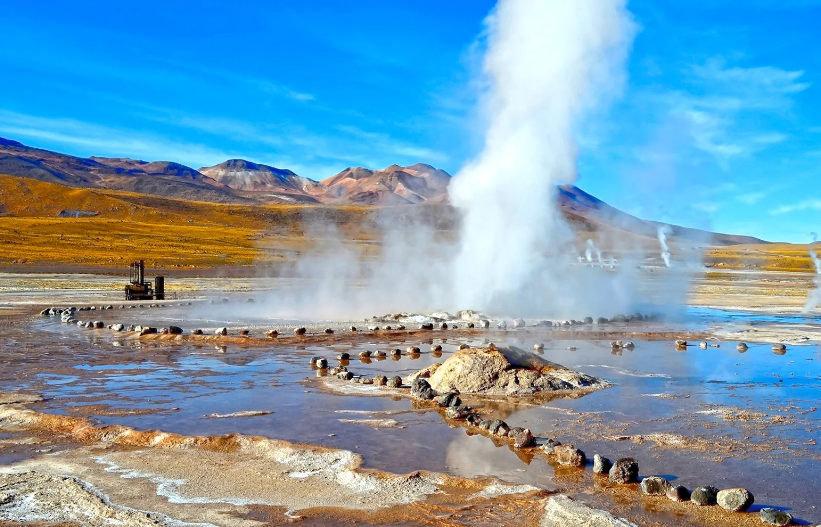 San Pedro de Atacama - Geyser del Tatio - Machuca - Santiago del Cile - immagine 1 di 2