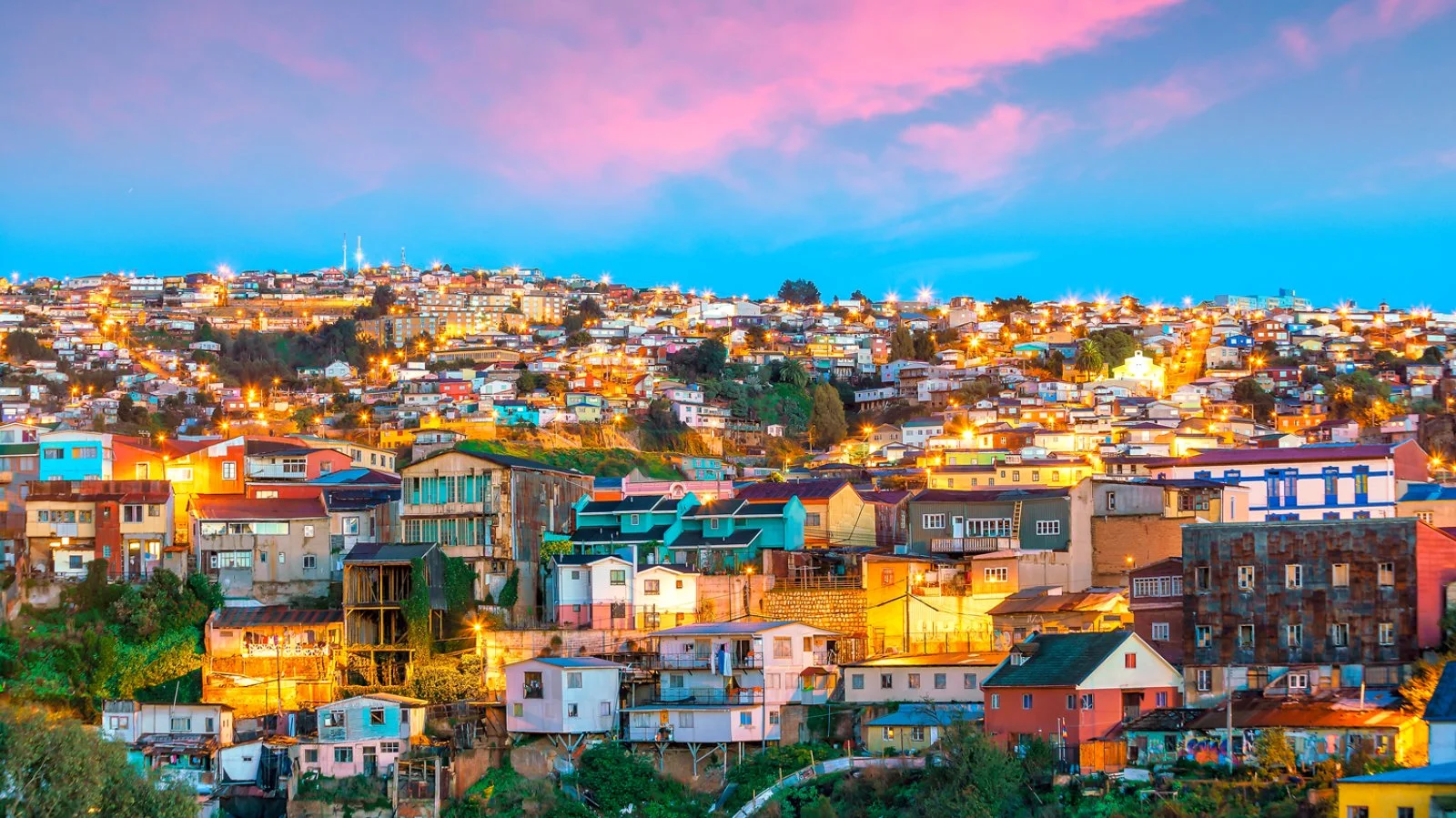 Santiago del Cile - Viña del Mar - Valparaíso - Santiago del Cile