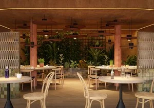 Ristorante tematico - rendering