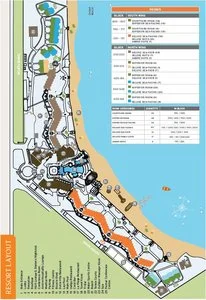 Mappa - Ambre A Sun Resort - 2023