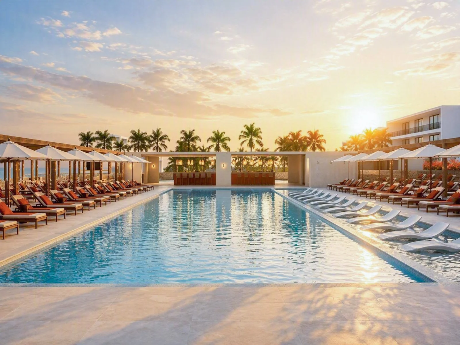 Seaclub Style Gemma Sol - Rendering Area Piscina
