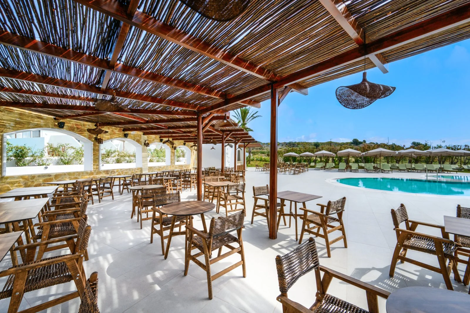 Ristorante presso la piscina